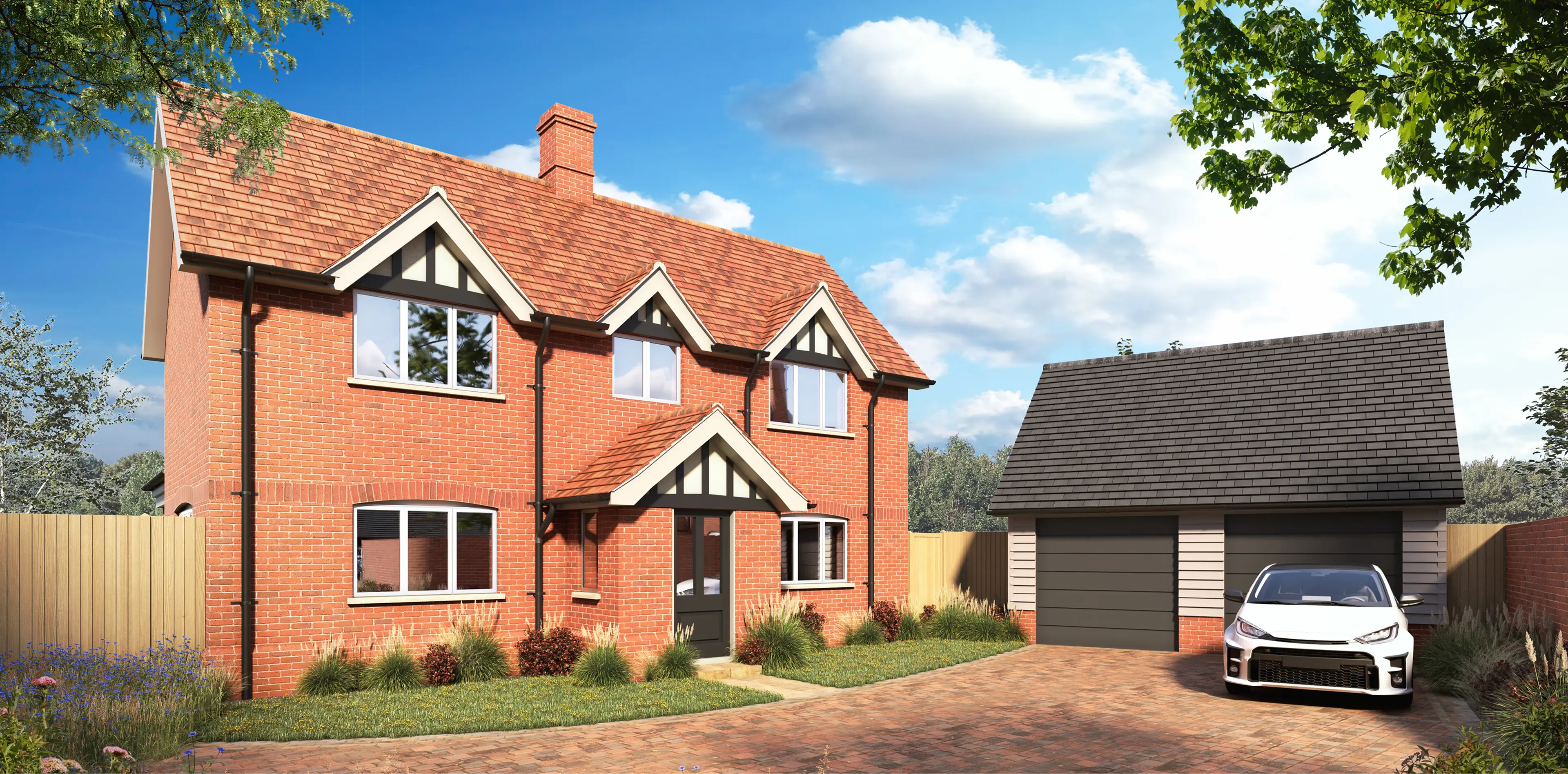 House in Lavenham - outside